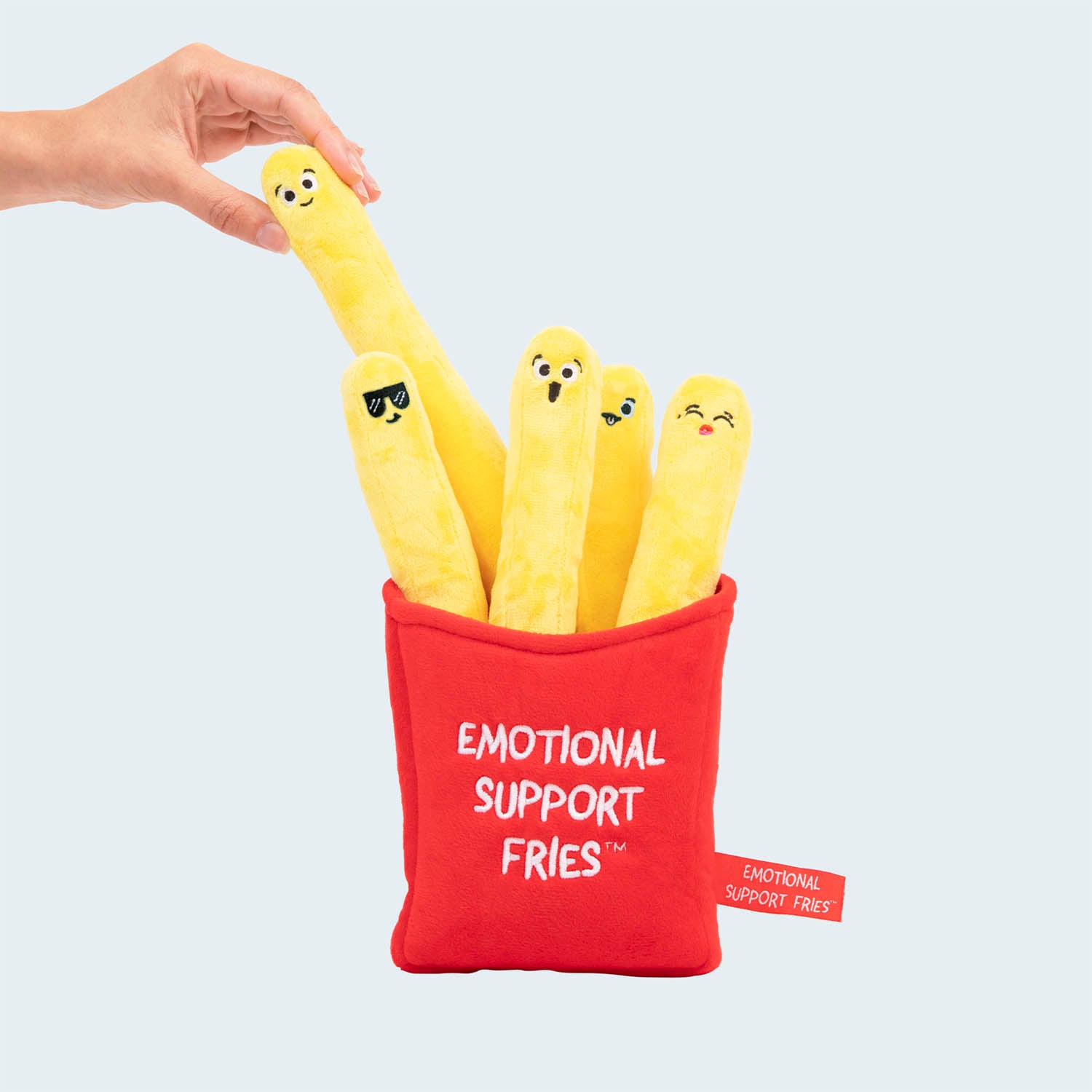 Emotional Support Fries Viral Cuddly Food Plush